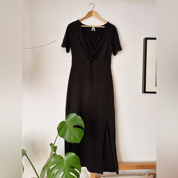 Pact Organics Luxe Jersey Knot Dress - Picture 2 of 4